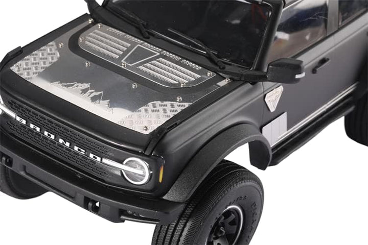 Middle Trim Panel Plate of Engine Cover for Traxxas 1:18 TRX4M Ford Bronco Crawler 97074-1 Upgrades