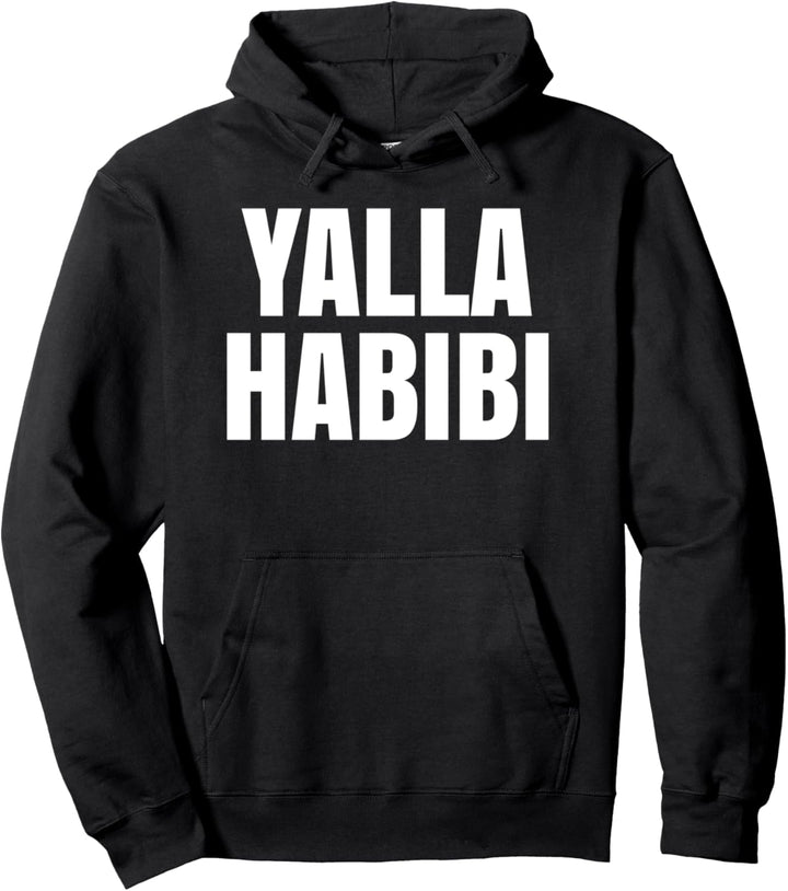 Yalla Habibi Arabischer Islam Muslim Nahen Osten Liebe Arabisch Pullover Hoodie