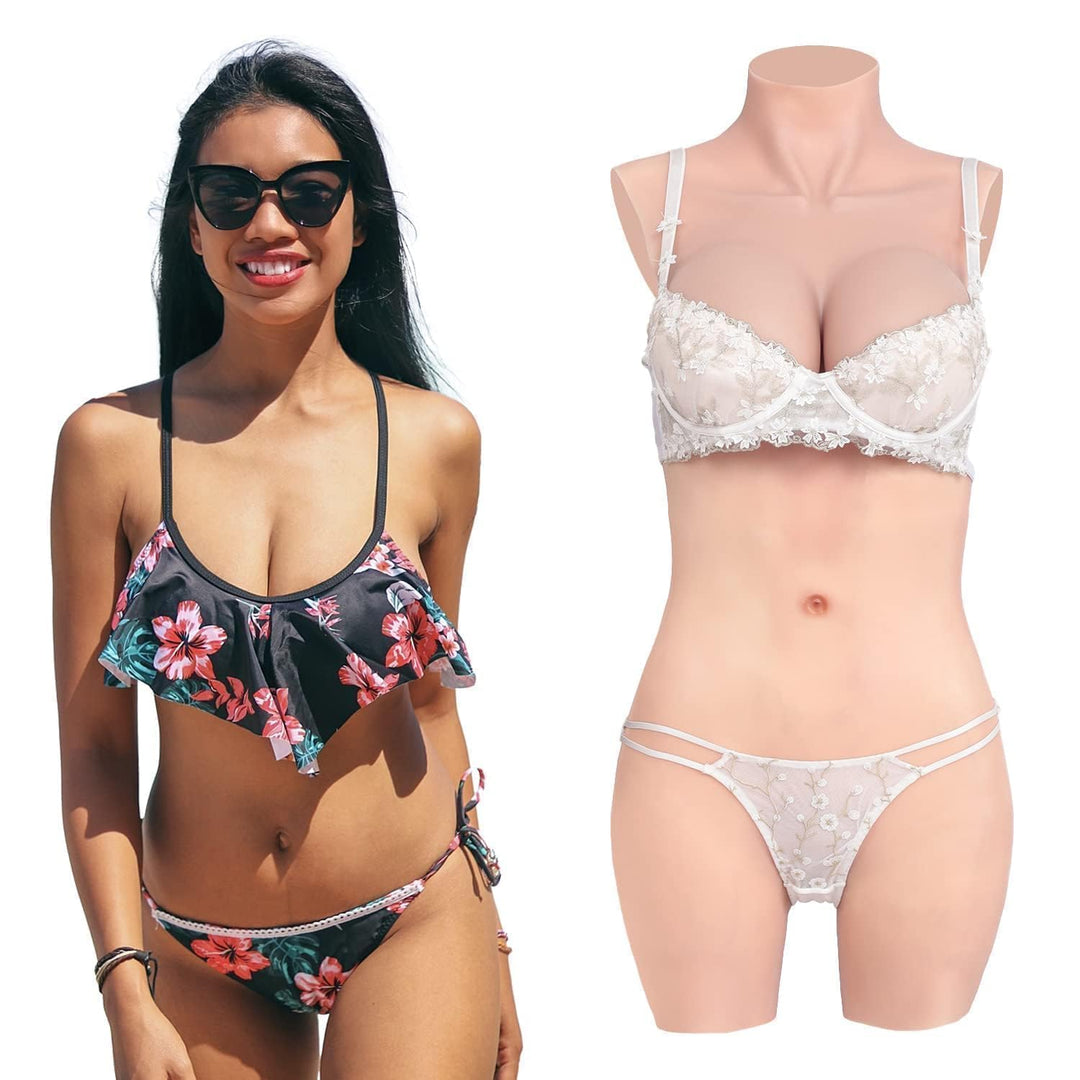 CYOMI Silikon Brüste Brustformen Realistisch Brustplatten Mit Katheter silikon Bodysuit für Crossdre