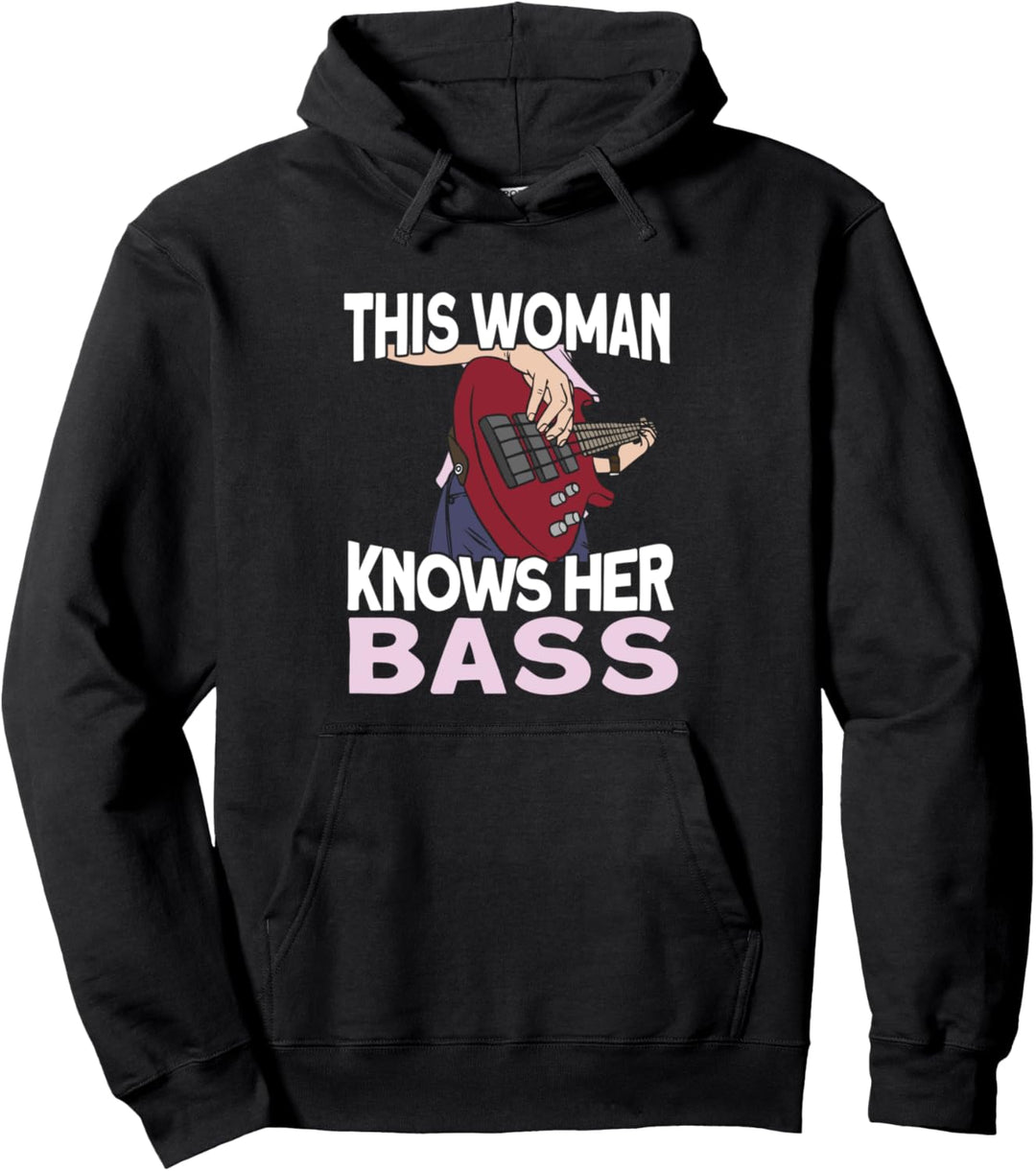Bass Gitarre Basser Bassist - Bassgitarre Pullover Hoodie