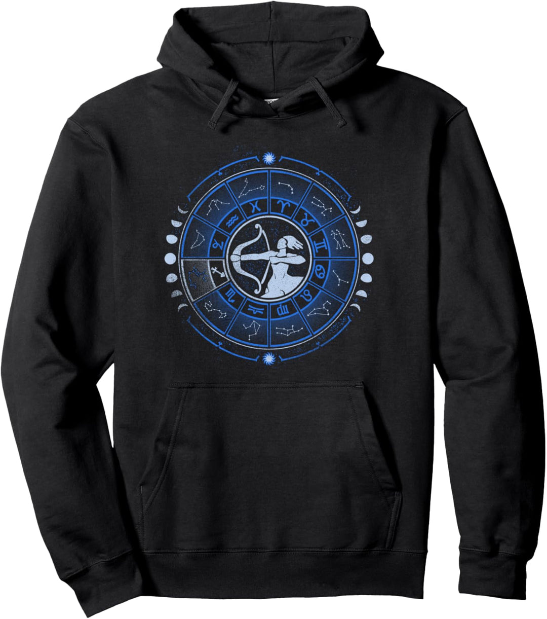 Zodiac Sternzeichen Sagittarius Schütze Pullover Hoodie