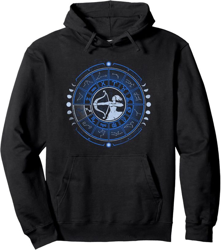 Zodiac Sternzeichen Sagittarius Schütze Pullover Hoodie