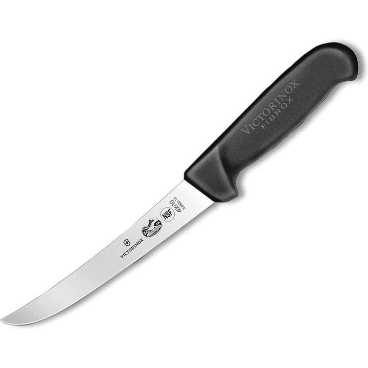 Victorinox, coltello da cucina disossatore Fibrox, nero, 15 cm, 5.6503.15 Schwarz, Schwarz