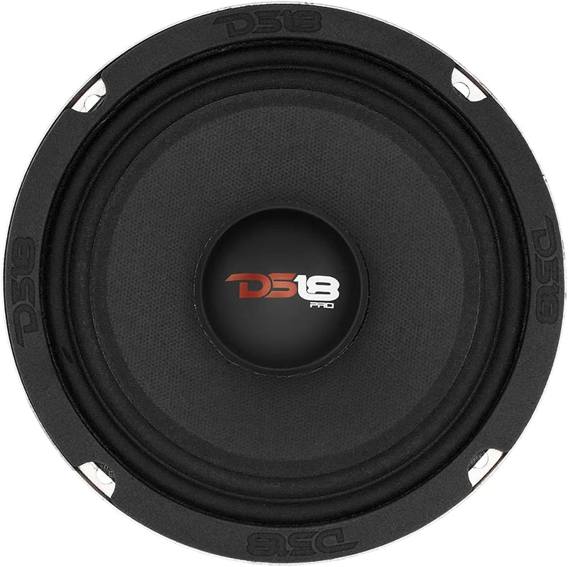 DS18 PRO-X6M Auto-Mitteltöner, 16,5 cm (16,5 cm), 450 W, 8 Ohm, Bass-Lautsprecher 16,5 cm Klassisch,