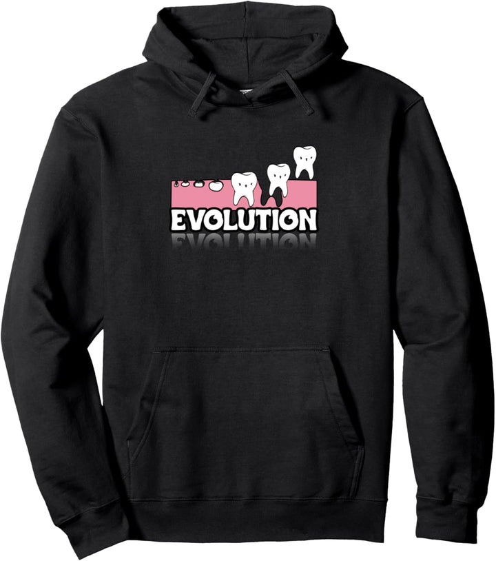 Evolution Zahnarzt Assistent Pullover Hoodie