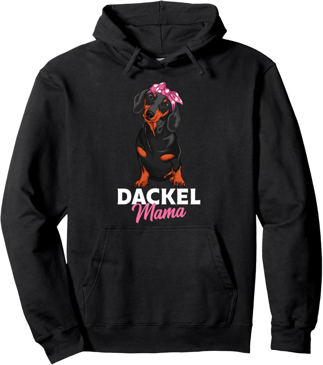 Dackel Mama Süsses Dachshund Hundebesitzerin Geschenkidee Pullover Hoodie