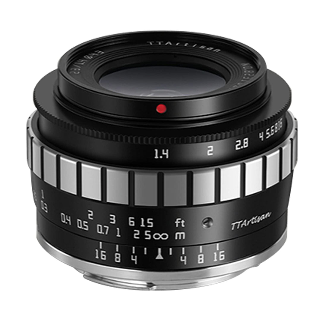 TTARTISAN 23mm F1.4 Objektiv Weitwinkel-Festbrennweite APS-C für FUJ X Mount Kameras X-A1 X-A10 X-M1