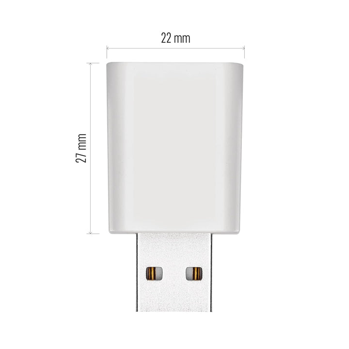 EMOS GoSmart Mini ZigBee Signalverstärker, Smart Home USB Zigbee 3.0 Extender kompatibel mit Tuya, S