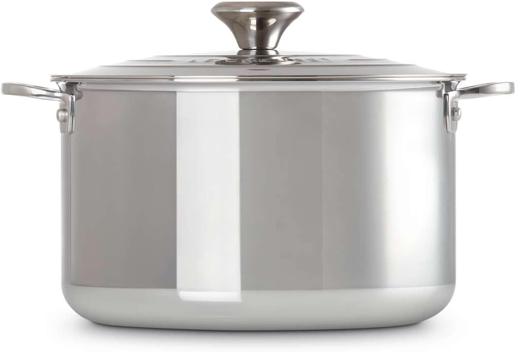 Le Creuset Suppentopf aus 3-ply PLUS Edelstahl 24 cm, 96604824000000, 24 cm