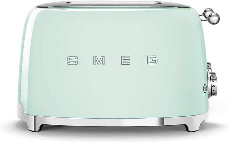SMEG TSF03PGEU Toaster, Pastellgrün, Pastellgrün