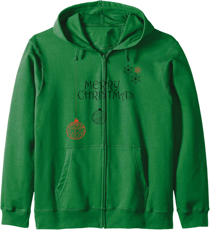 Merry Christmas - Christbaumkugeln - frohe Weihnachten Kapuzenjacke