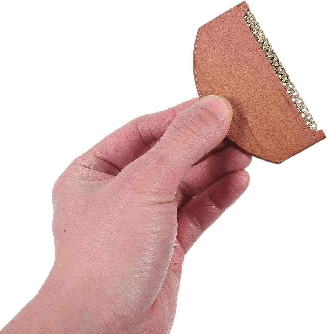 TOYANDONA 3 Stück Kaschmir Fusselentferner mit Holzgriff Tragbarer Knötchenentferner für Pullover Wo