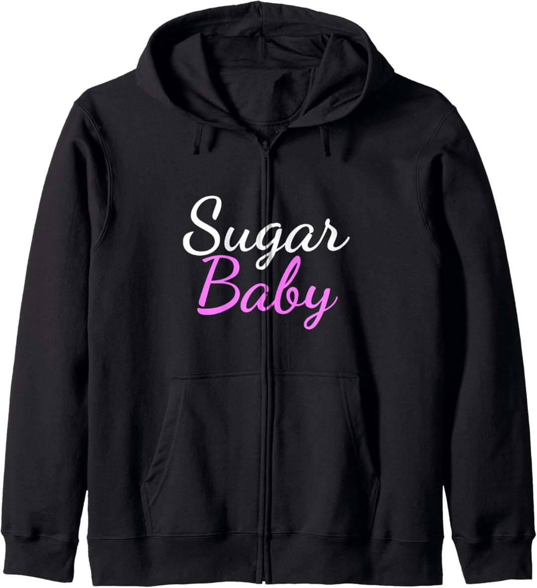 T-Shirt mit der Aufschrift "Sugar Baby" Kapuzenjacke