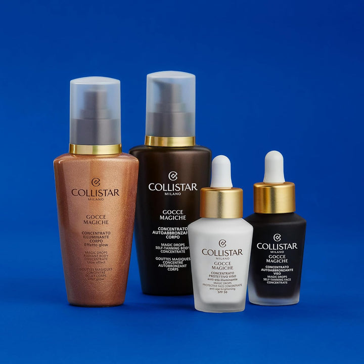 Collistar Gocce Magiche Schützend Spf50, superleichte und flüssige Textur, verleiht dem Teint Ausstr