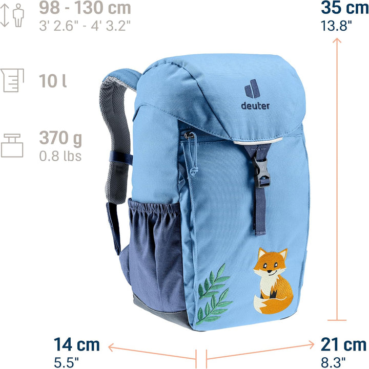 deuter Waldfuchs 10 Kinderrucksack Blau, Blau