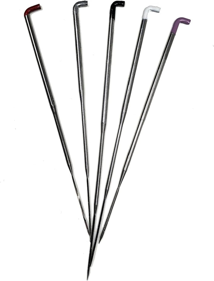 MillyRose Crafts Nadelfilz-Set, Woll-Bastelset – Farbanleitung (evtl. nicht in deutscher Sprache), F