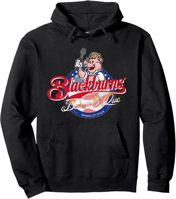 Blackburns' Bar-B-Que VINTAGE Pullover Hoodie