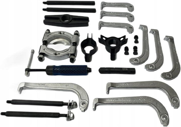 HYDRAULISCHER Lager ABZIEHER-Satz 25-TLG. AUSDRÜCKER HYDRAULIKSPINDEL 10t