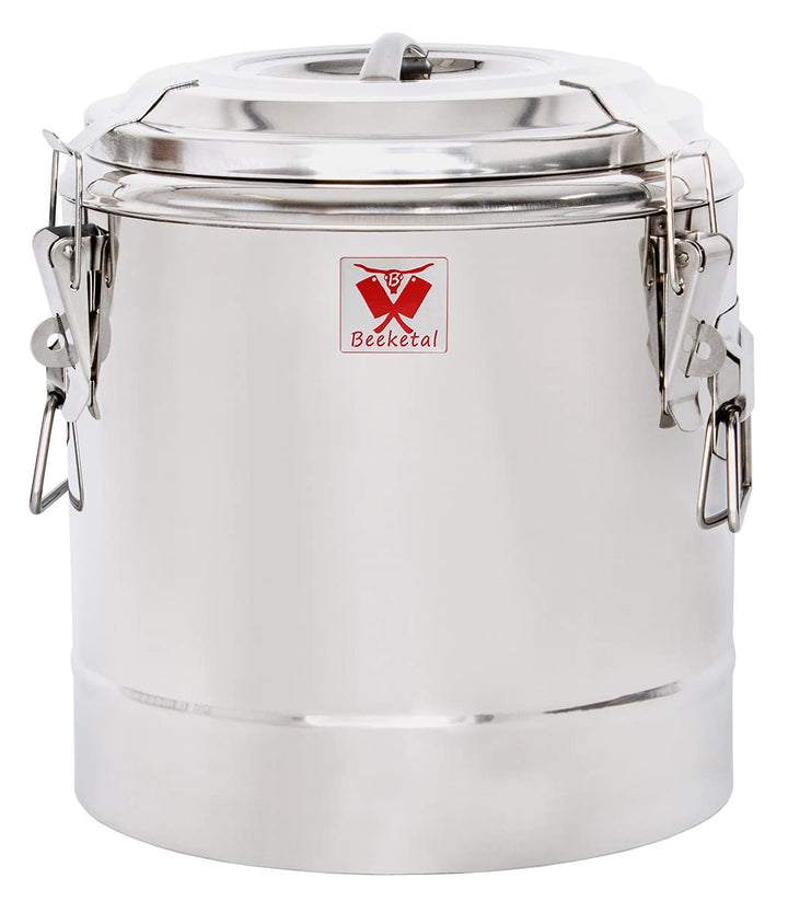 Beeketal 'BTE-12A' Transport Thermobehälter 11,5 L für Speisen und Getränke, Profi Gastro Speisentra