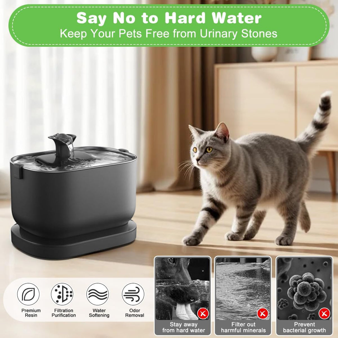 32 Stück Katzenbrunnen Filter, Katzen Trinkbrunnen Filter für für PETLIBRO Dockstream Tomxcute Katze