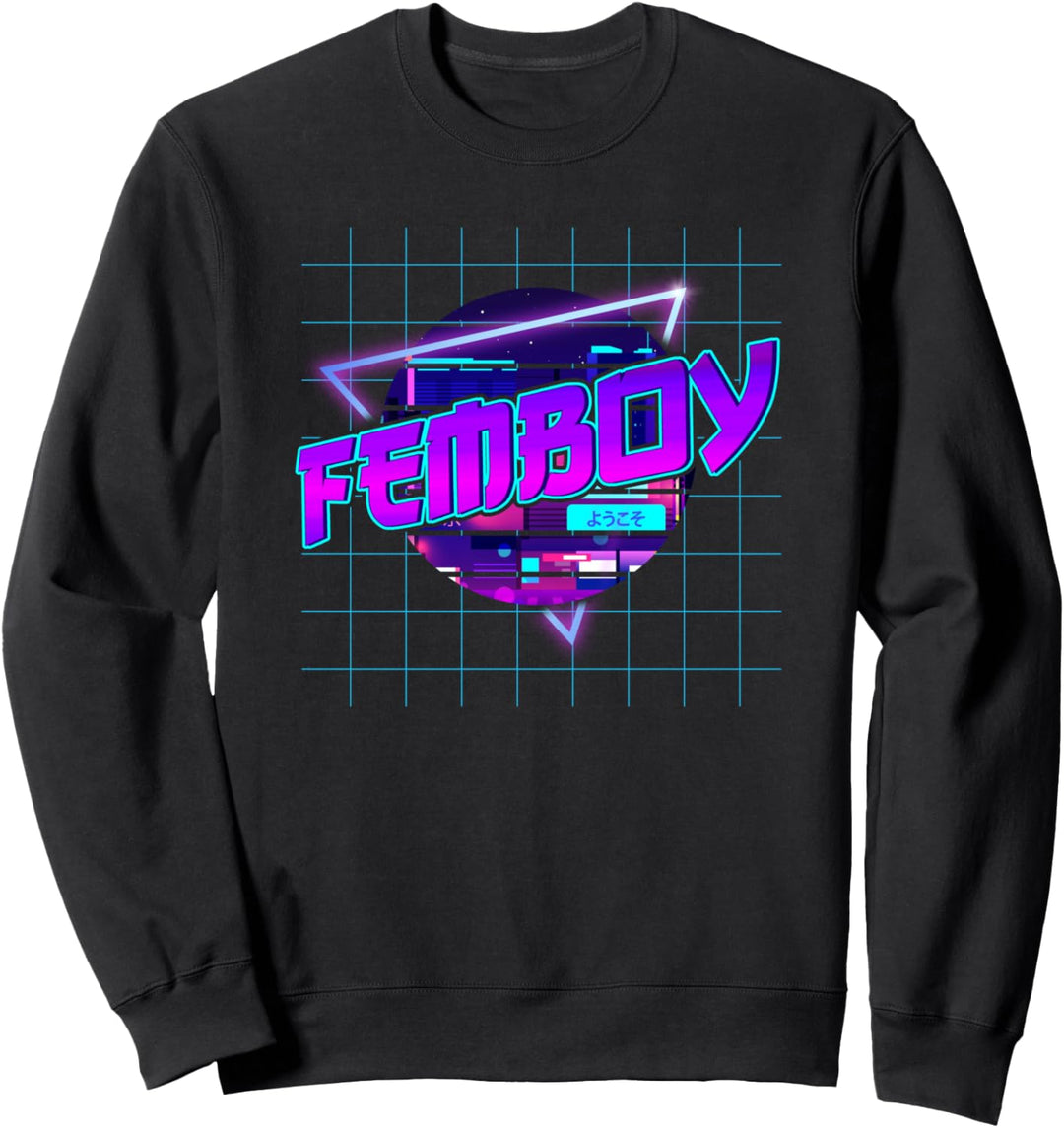 Aesthetic Pastel Cosplay Yaoi Femboy Sweatshirt