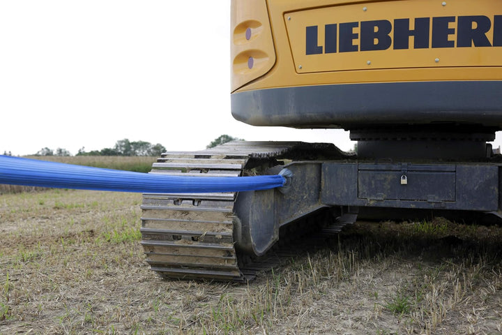 Kerbl 37708 Abschleppschlinge 6m, 56t Reissfestigkeit, Blau,