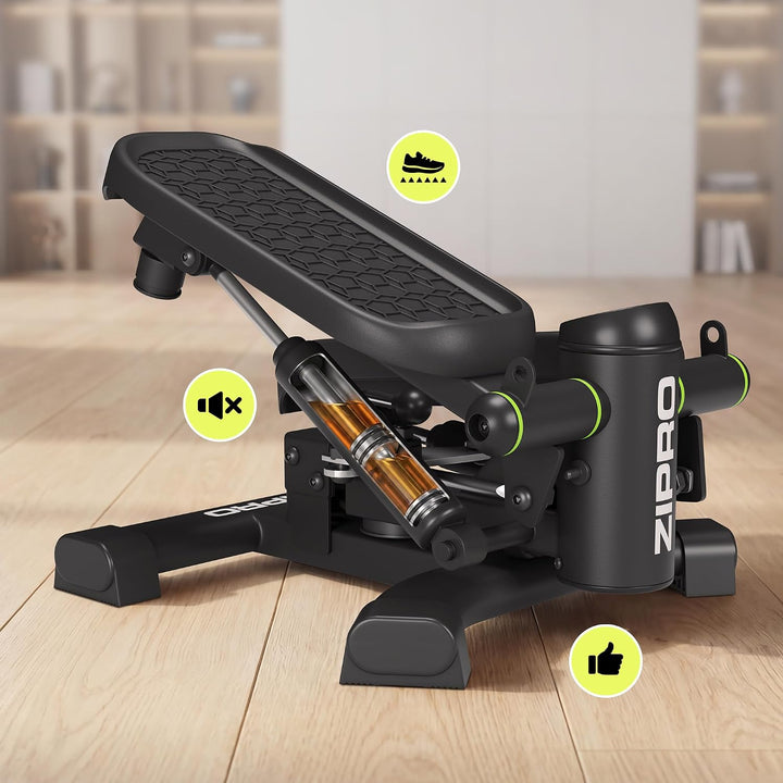 Zipro Roam Stepper Mini-Fitnessgerät inkl. LCD-Trainingscomputer mit vielen Funktionen Fitnesstraini