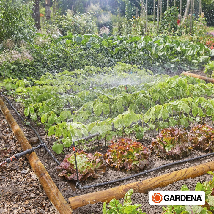 Gardena 01389-20 Tropfrohr, Standard, 55 x 55 x 11.5 cm Start-Set Single, Start-Set Single
