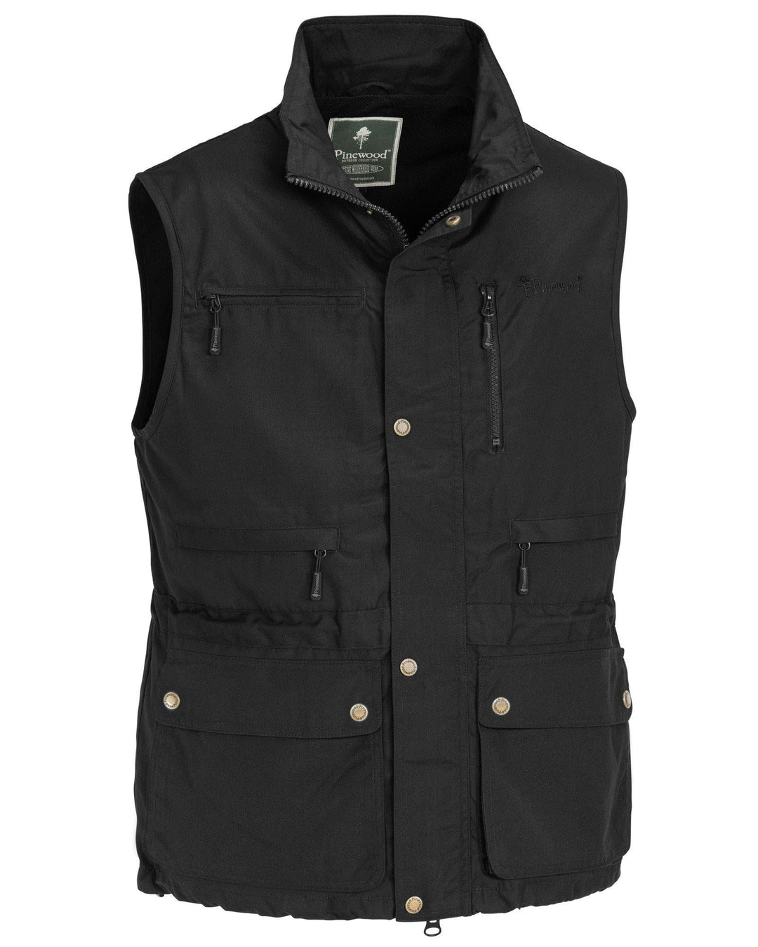 Pinewood Herren Tiveden Weste - Outdoor Weste Herren mit vielen praktischen Taschen, Mückenschutz, U