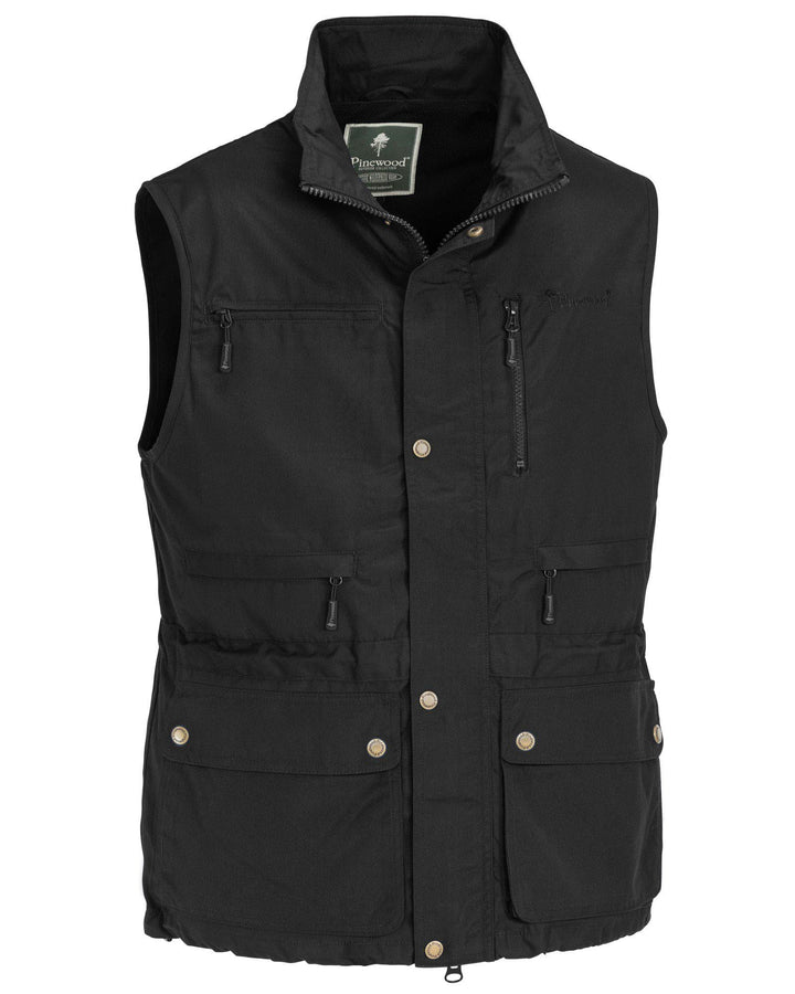 Pinewood Herren Tiveden Weste - Outdoor Weste Herren mit vielen praktischen Taschen, Mückenschutz, U