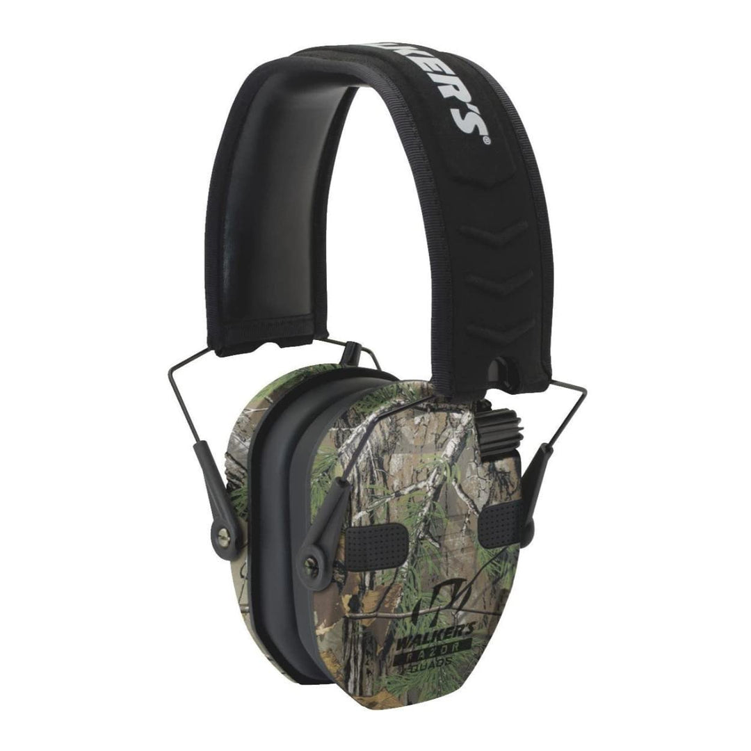 Walker's Razor Slim Electronic Muffs, Schwarz