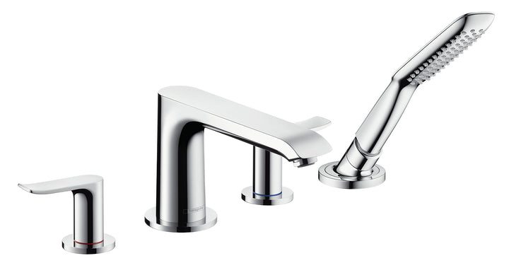 hansgrohe Metris 4-Loch Wannenrandarmatur, Chrom