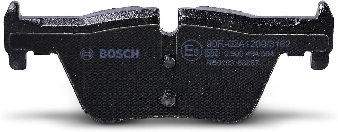Bosch BP1475 Bremsbeläge - Hinterachse - ECE-R90 Zertifizierung - vier Bremsbeläge pro Set