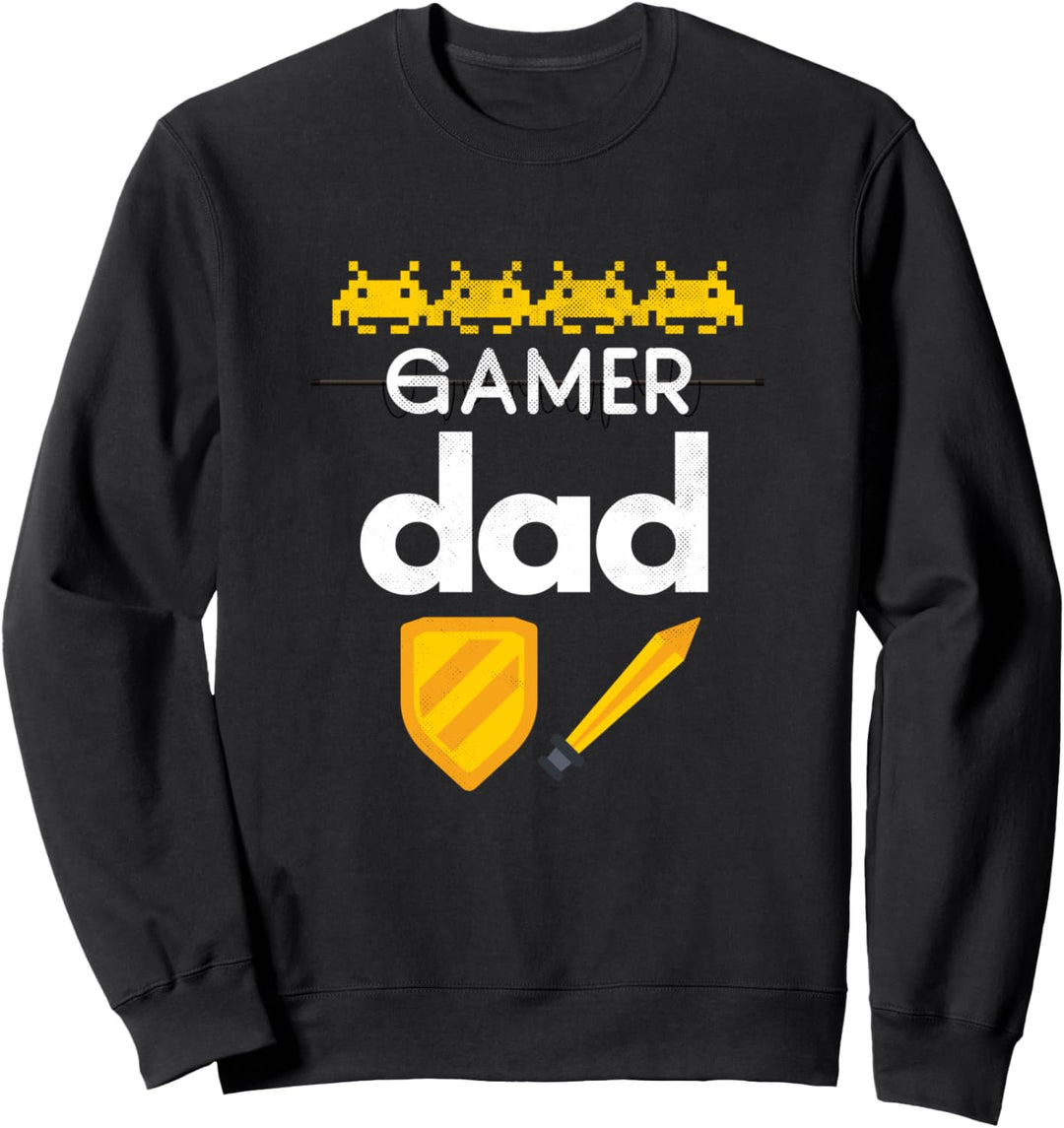 Vatertag Gamers Dad Design Weltbester Dad aller Zeiten Sweatshirt