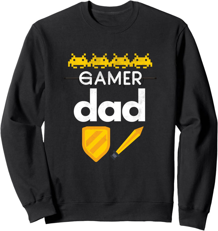 Vatertag Gamers Dad Design Weltbester Dad aller Zeiten Sweatshirt