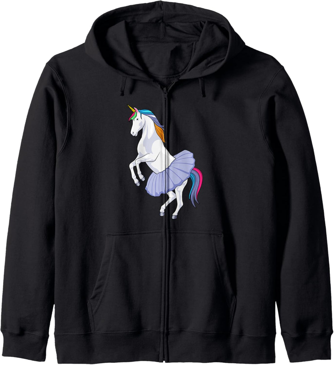 Einhorn Ballett Tanz Rock Kapuzenjacke