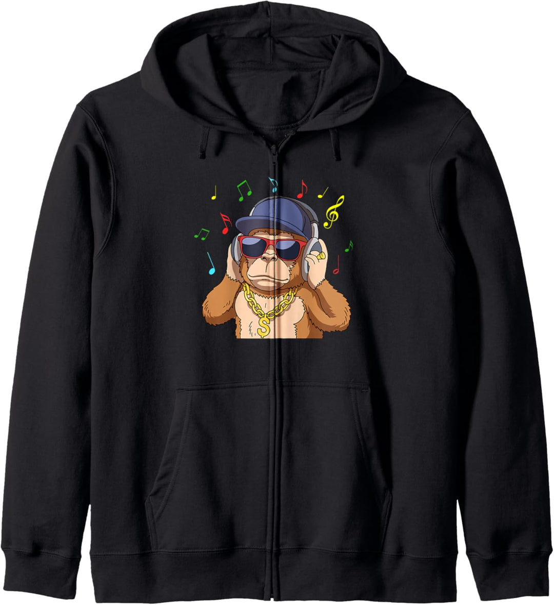 Monkey DJ Kapuzenjacke