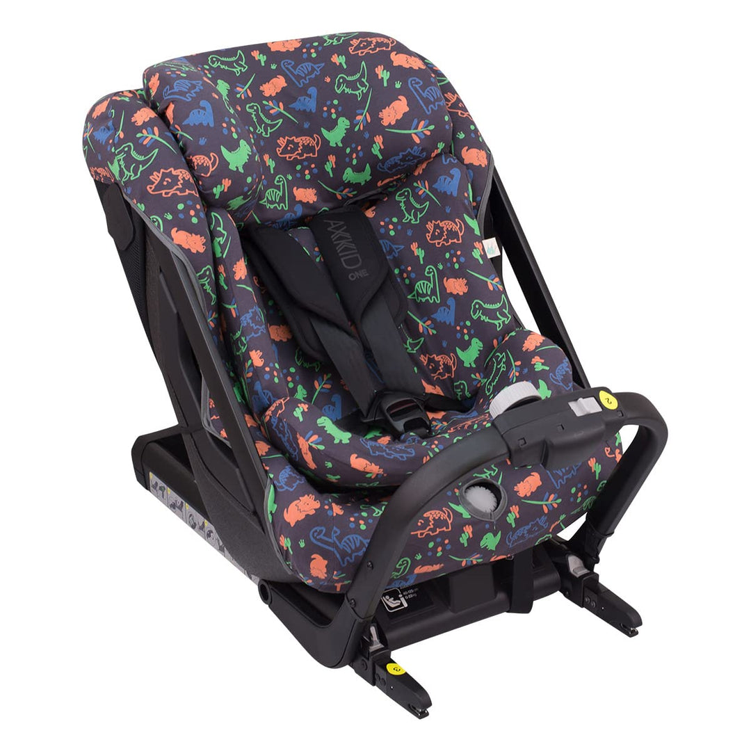 JYOKO Kids Bezug für Autositz kompatibel mit Axkid One (Happy Dino)