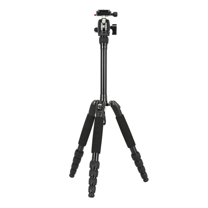 SIRUI T-005SK+B-00K Traveler Ultralight Dreibeinstativ Aluminium schwarz mit Kugelkopf (Höhe: 128cm,