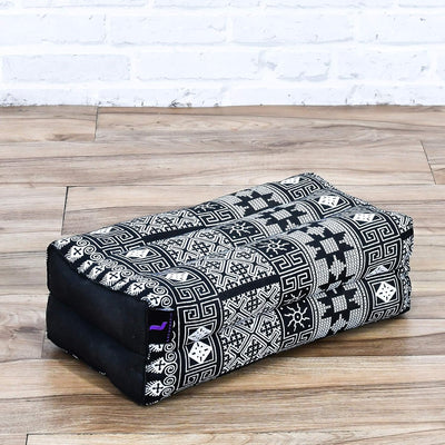 Leewadee Yoga Block 2er-Set Yogaklotz Pilates Yogakissen Meditationskissen Ökologisches Naturprodukt