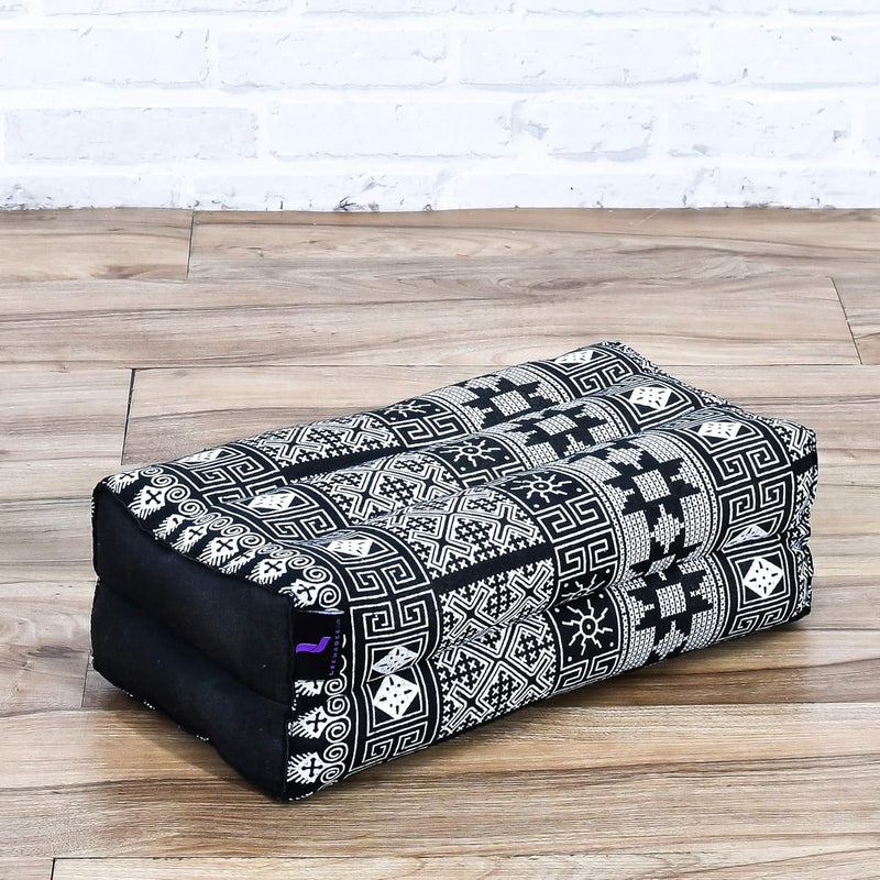 Leewadee Yoga Block 2er-Set Yogaklotz Pilates Yogakissen Meditationskissen Ökologisches Naturprodukt