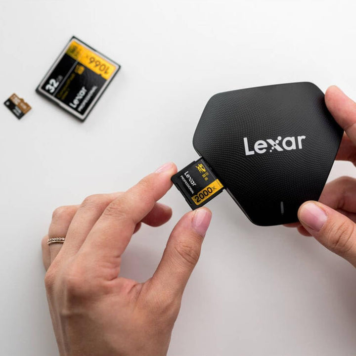 LEXAR Multi-Card 3-in-1 USB 3.1 Type-C Reader
