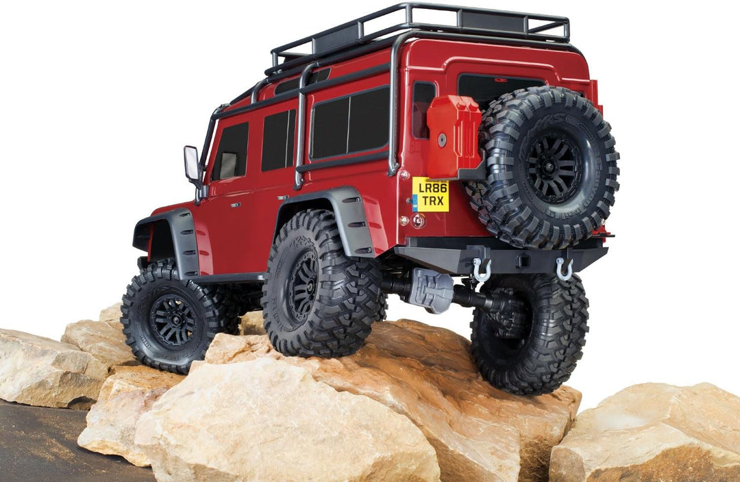 Traxxas TRX-82056-4R Landrover Defender Brushed RC Modellauto Elektro Crawler Allradantrieb (4WD) RT