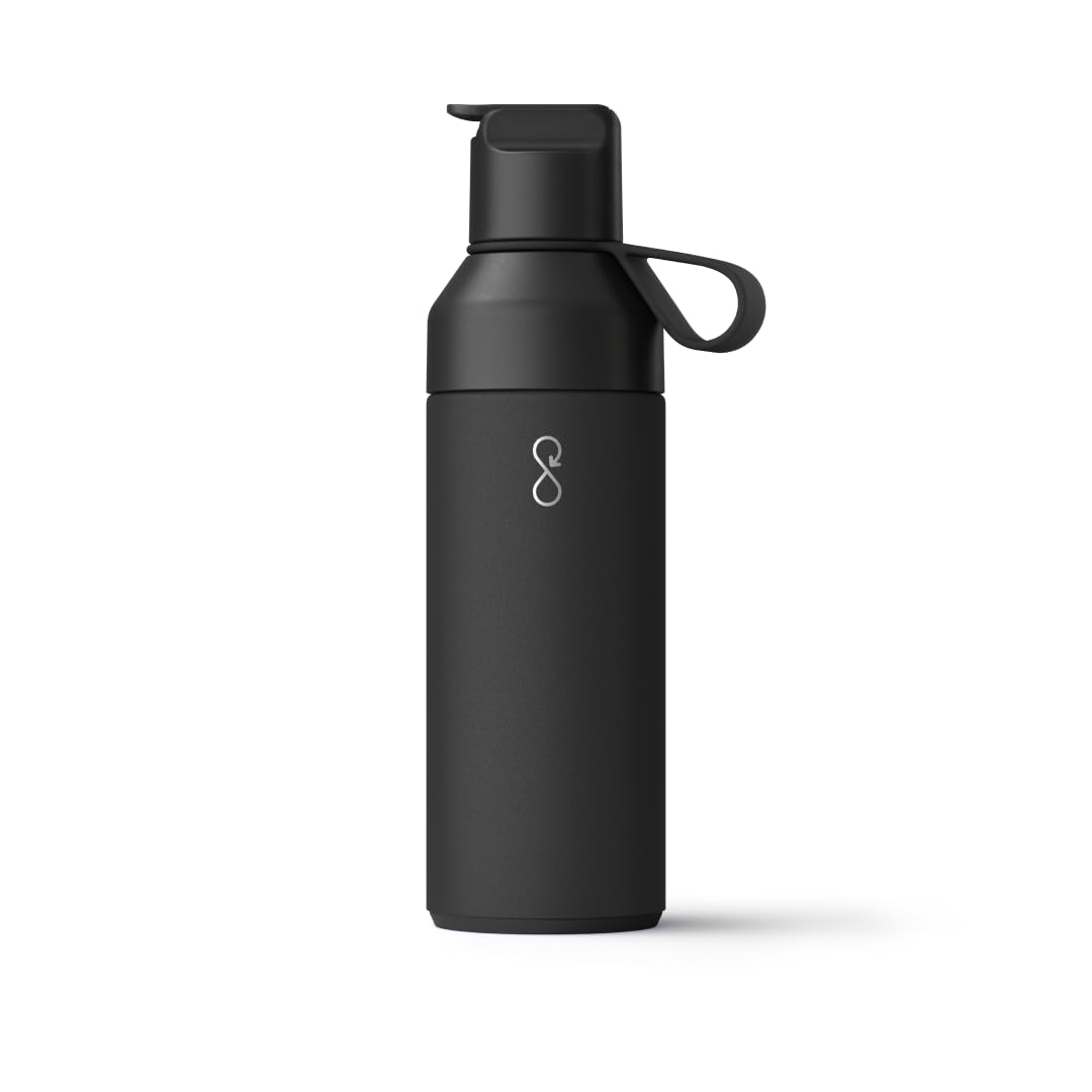 Ocean Bottle - Go Wasserflasche aus recyceltem Edelstahl - umweltfreundlich & wiederverwendbar - Pec