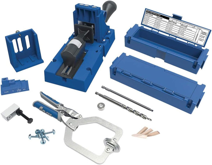 Einspannvorrichtung für Löcher Hole Jig K5MS-EUR, blau, von Kreg