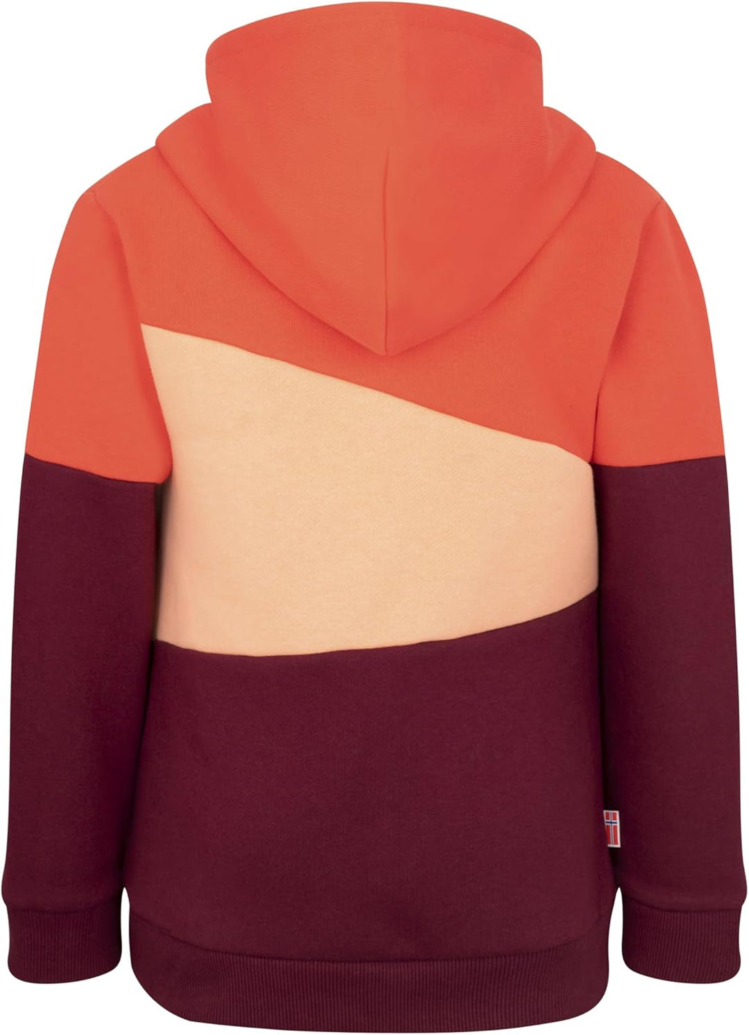 Trollkids Kids Alesund Sweater 128 Redwood/Dahlia, 128 Redwood/Dahlia
