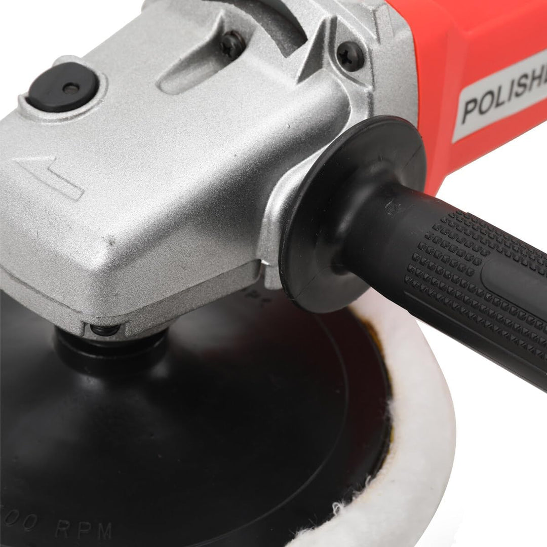 Cozyel Poliermaschine Schleifmaschine, 1400W Auto Polierer Poliergerät, 8 Variable Geschwindigkeit m