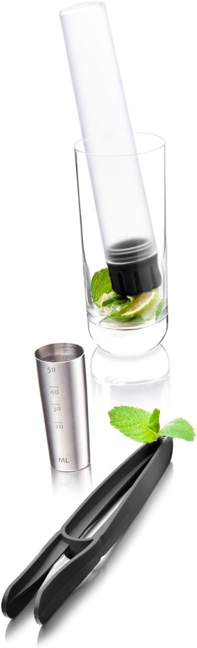 Vacu vin 7850360 Cocktail Set Muddler & Tools, Muddler & Tools