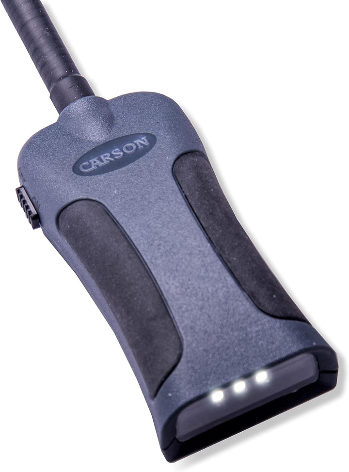 Carson BoaMag 2X Lupe mit Flexhals und integrierter 5X Spotlinse (SM-22)