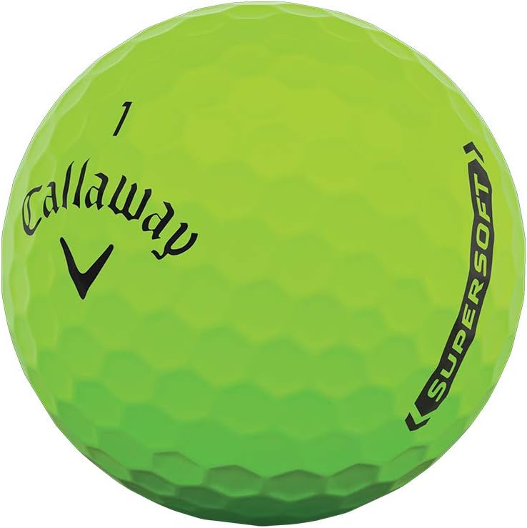 Callaway Golf Supersoft Matt Golfbälle 2021 Supersoft Matt Verde, Supersoft Matt Verde